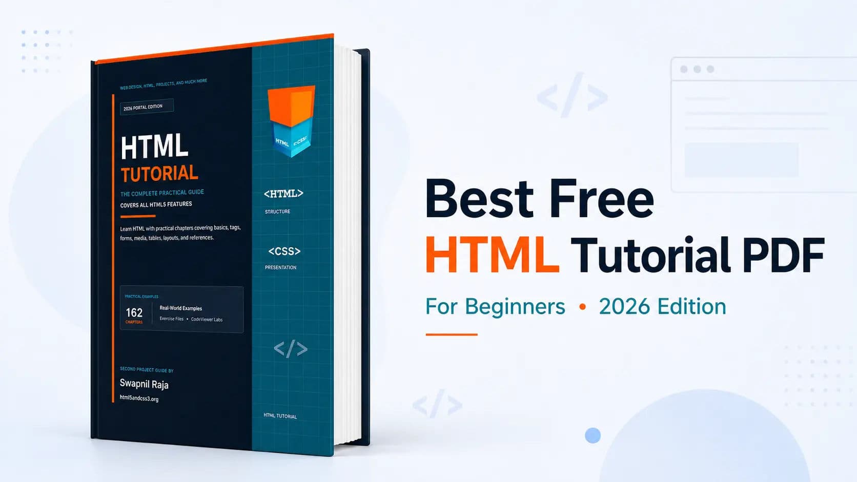 The Best Free HTML Tutorial PDF for Beginners (2026 Edition) featured image